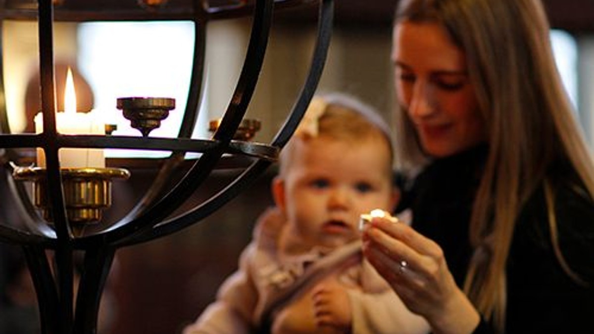 Fælles babygudstjeneste for salmesangholdene i Sct. Matthæus Kirke
