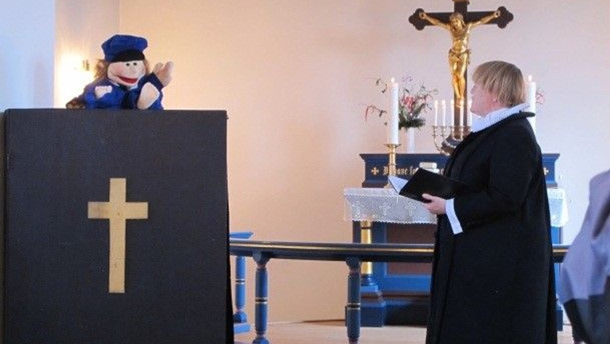 Fastelavnsgudstjeneste i Gludsted kirke