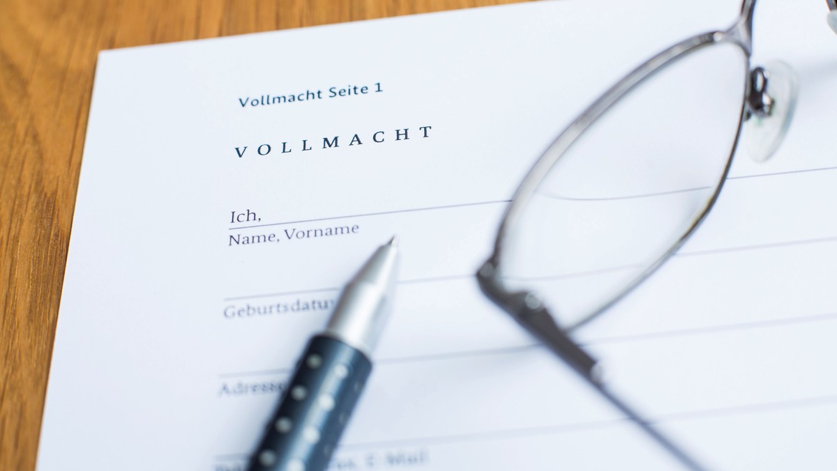 Online-Vortrag: Rechtzeitig vorsorgen