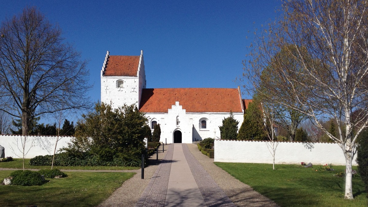 Gudstjeneste i Ågerup kirke v. Sophie Juel (Bemærk tidspunktet)