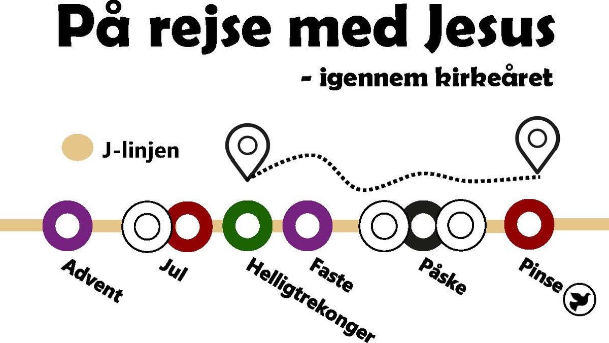 Mosaikgudstjeneste med børnefortælling (online)