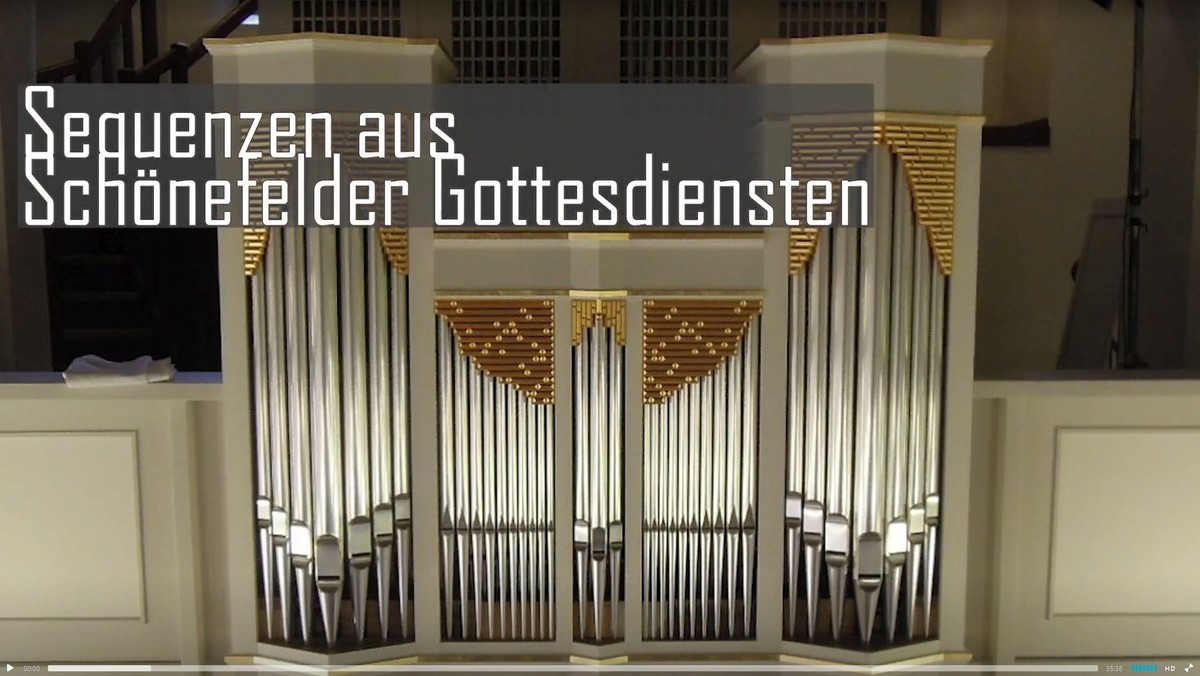 Orgelband DIGITAL: "Orgel plus" - Sequenzen aus Schönefelder Gottesdiensten