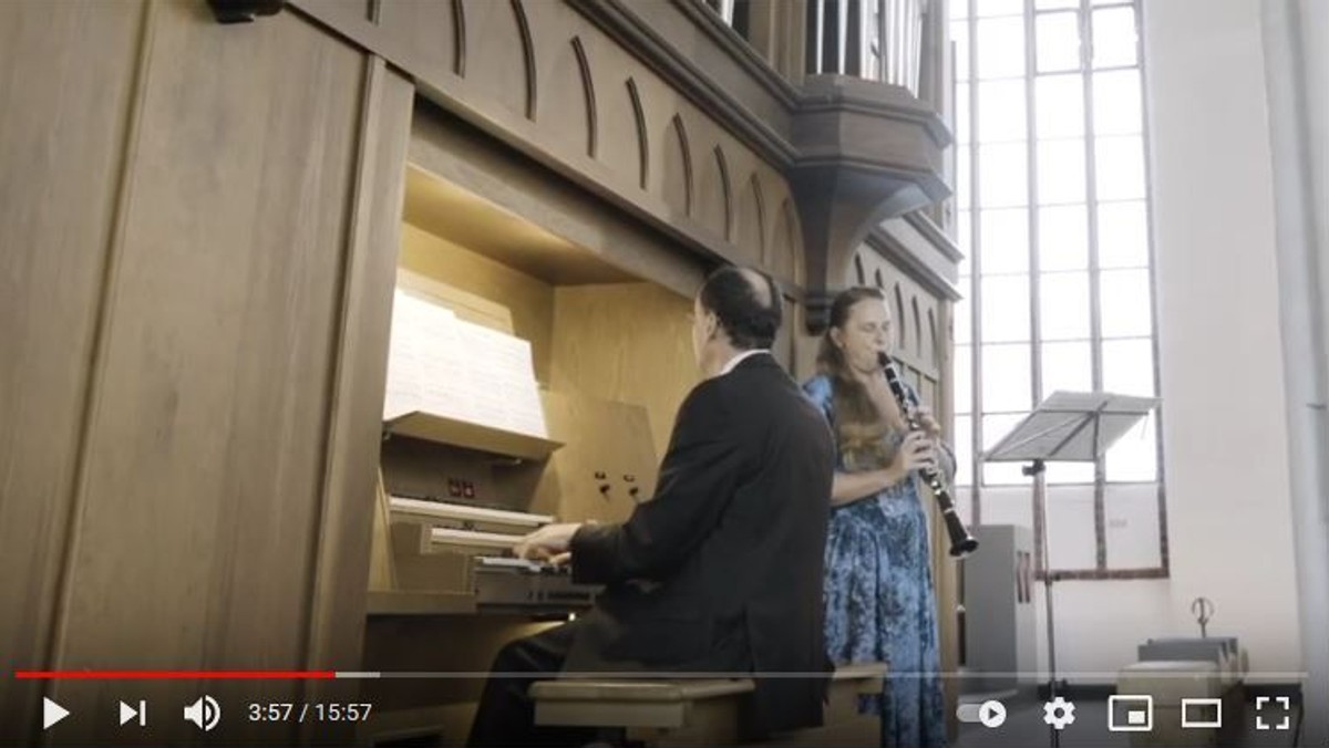 Orgelband DIGITAL: "Orgel & Klarinette" mit Thomas Müller