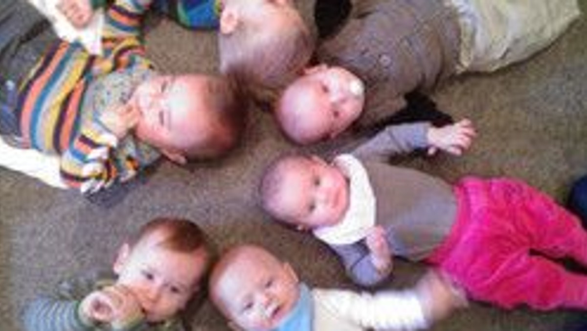Babysalmesang i Fensmark Kirke ( Opstart )