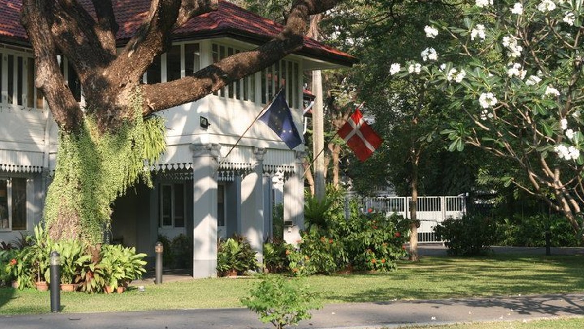 Gudstjeneste på Dansk Ambassade Bangkok