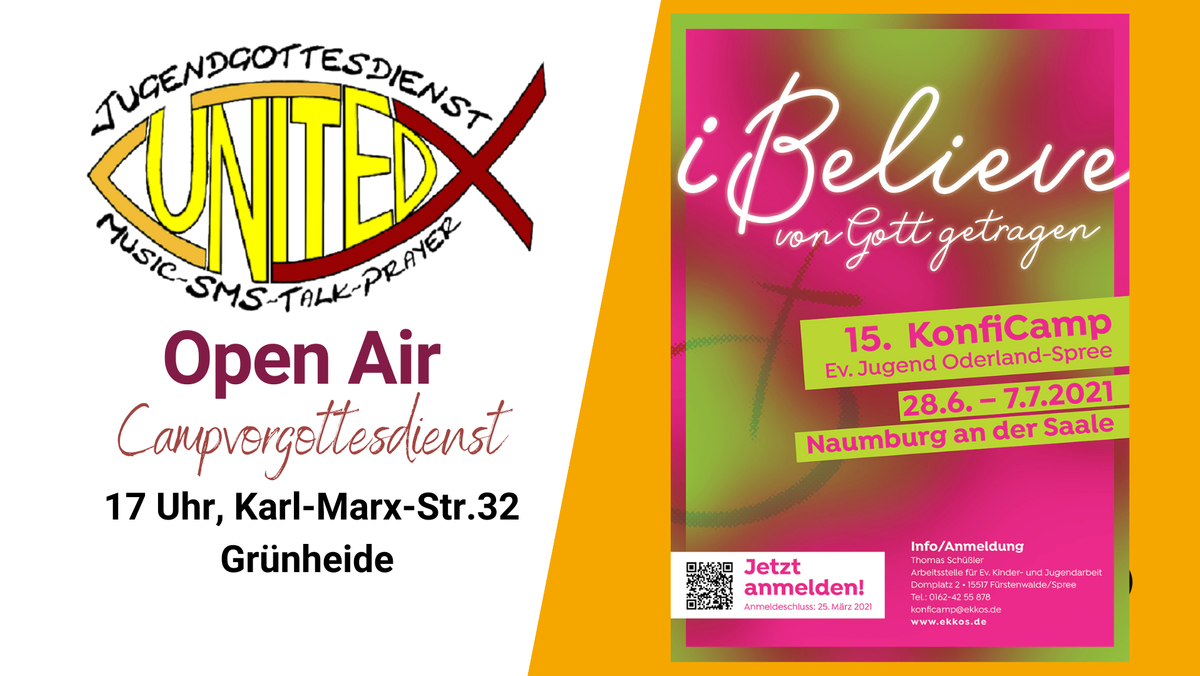 UNITED "iBELIEVE" Campvorgottesdienst