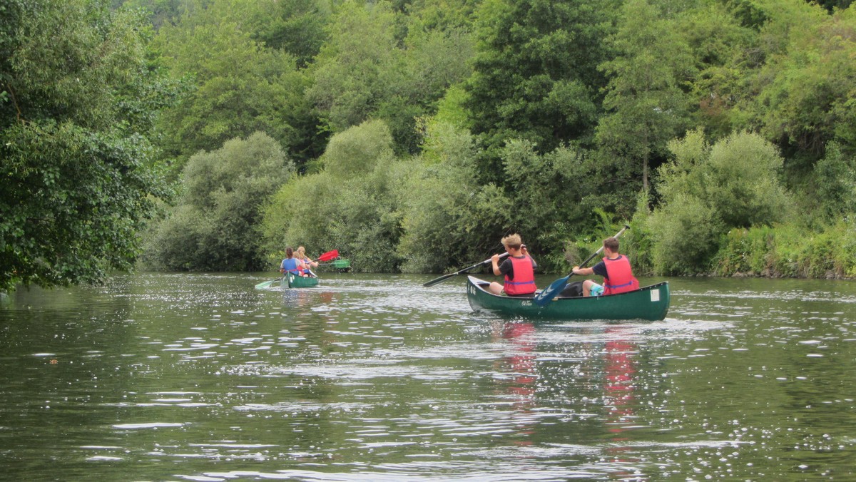 Kanu-Freizeit an der Lahn