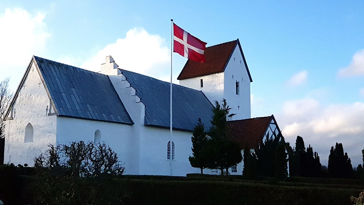 Udendørs gudstjeneste Øster Alling Kirke - 11. s. e. trinitatis