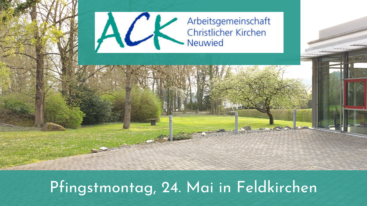 Open-Air-Pfingstgottesdienst der Arbeitsgemeinschaft Christlicher Kirchen Neuwied