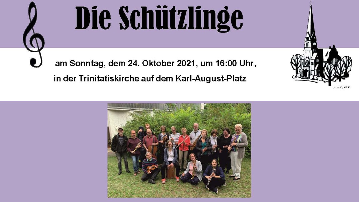 Konzert mit den Schützlingen - Gespielt wird u.a. Ragtime, Klezmer, Beatles