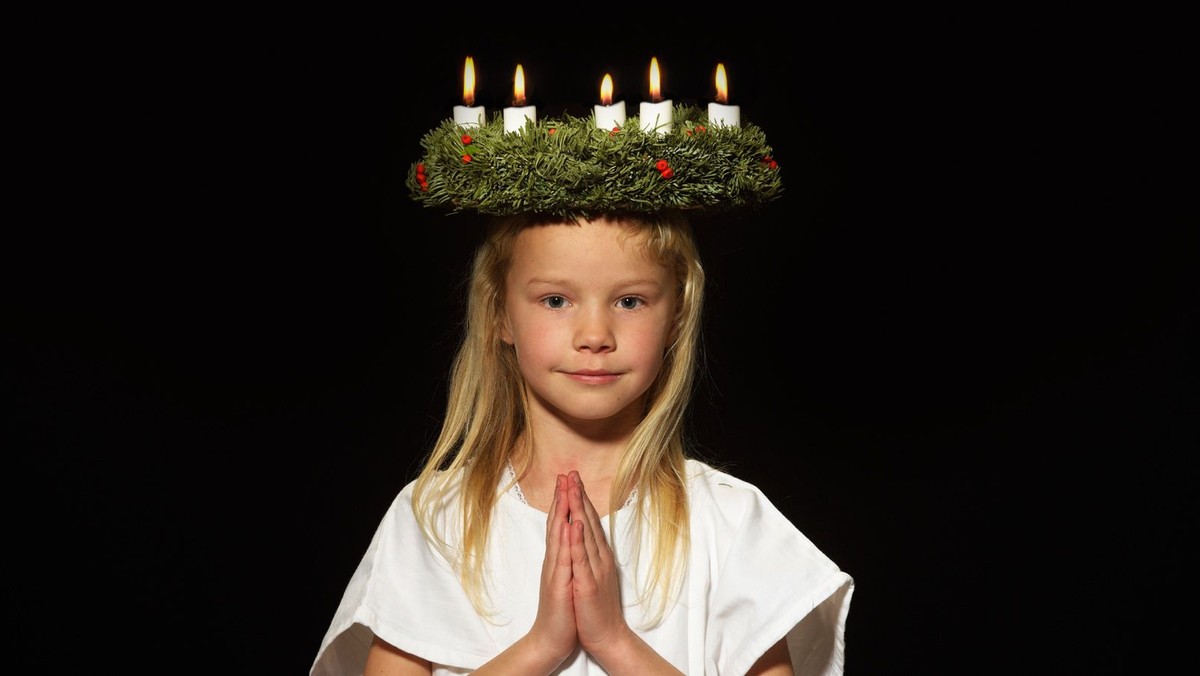 Luciagudstjeneste for hele familien