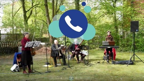 "Hybrid"-Gottesdienst (Präsenz/Zoom/Telefon) in Waidmannslust - möglichst OPEN AIR