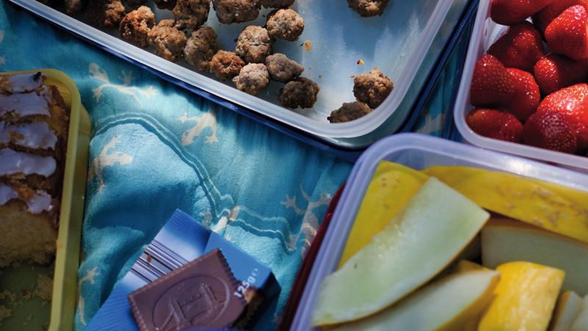 Familienkirchen-Picknickdecken-Gottesdienst