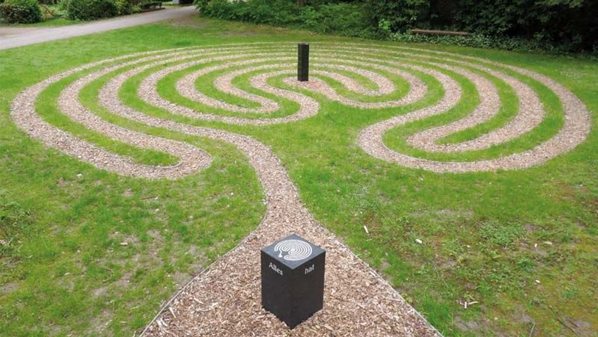 Einkehrzeit im Labyrinth