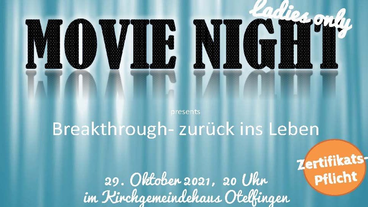 Mit Zertifikat - Movie Night - Ladies only