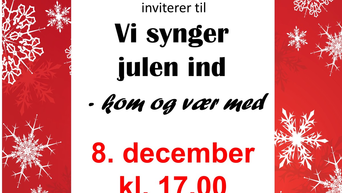 Vi synger julen ind