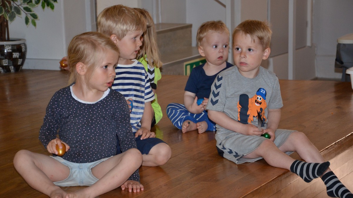 Musik for små børn - børnehavebørn