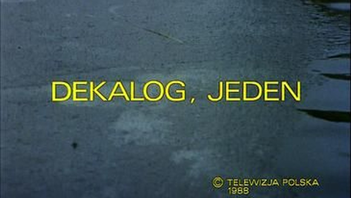 Filmforevisning: "Dekalog 1"