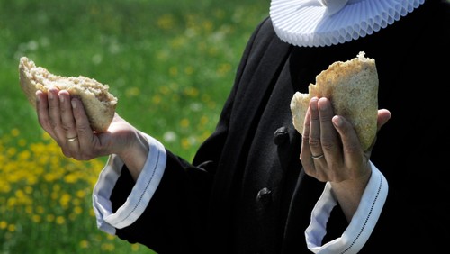 Friluftsgudstjeneste i Vokslev kalkgrav