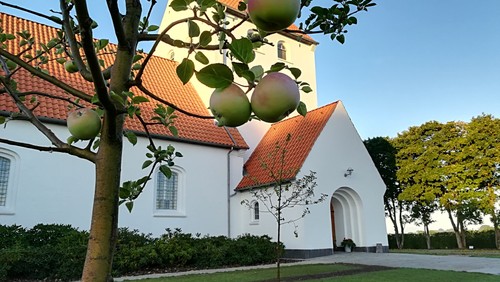 Generalprøve konfirmander i Hampen kirke