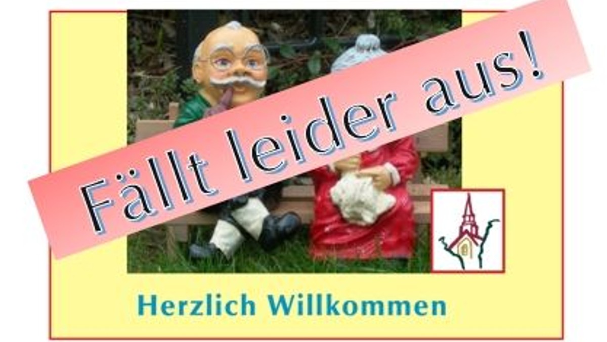 abgesagt 60+ Treffen