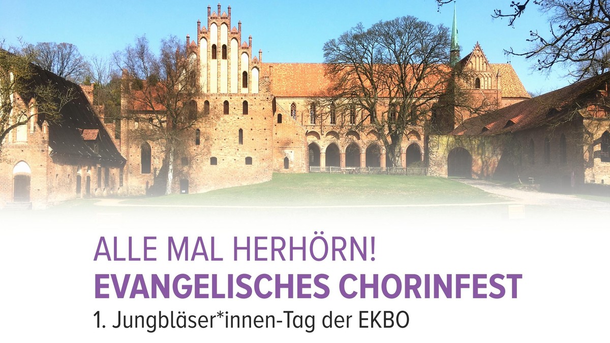 "ALLE MAL HERHÖRN!" - 1. Jungbläser*innen-Tag der EKBO in Chorin