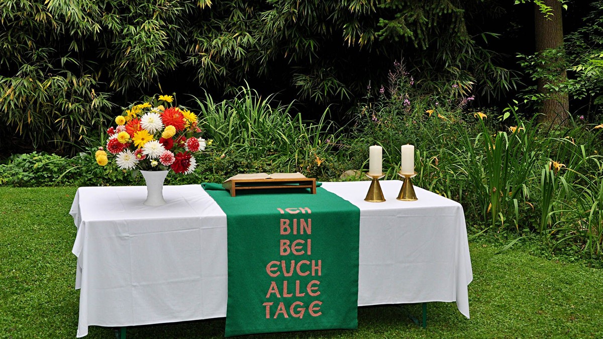 Freiluft-Familien-Gottesdienst zum Schulanfang