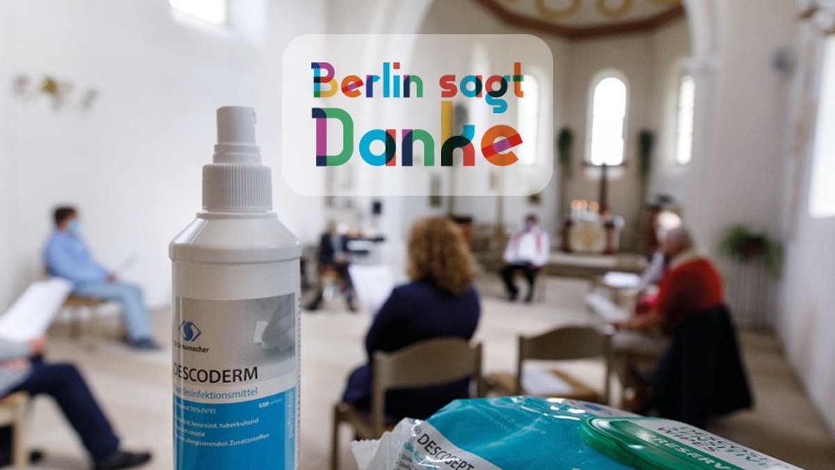 "Berlin sagt danke" – Gottesdienst zur Würdigung des ehrenamtlichen Engagements in der Pandemie