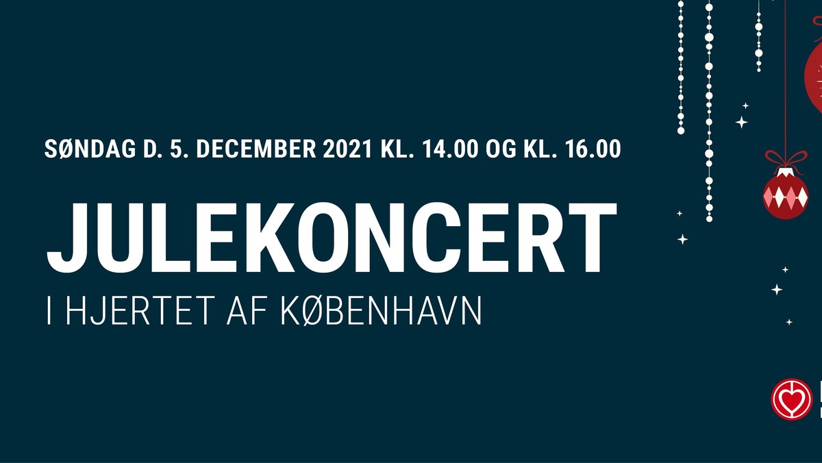 Hjerteforeningens julekoncert: OBS. Coronapas