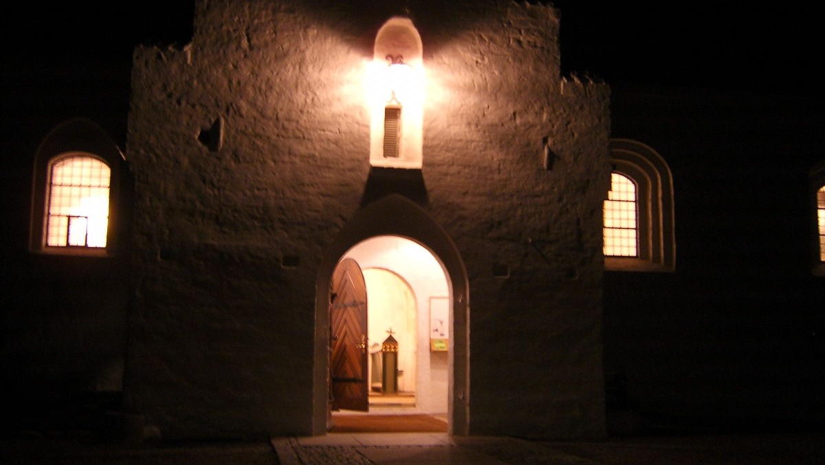 Allehelgensgudstjeneste i Ågerup Kirke v. Sophie Juel