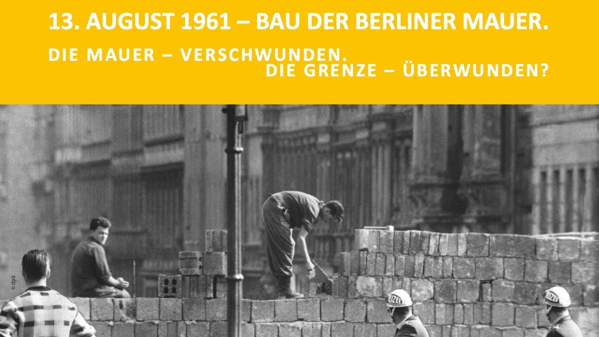 60. JAHRESTAG DES MAUERBAUS - Gedenkveranstaltung der Kirchenkreise Neukölln und Lichtenberg-Oberspree mit Mauerspaziergang
