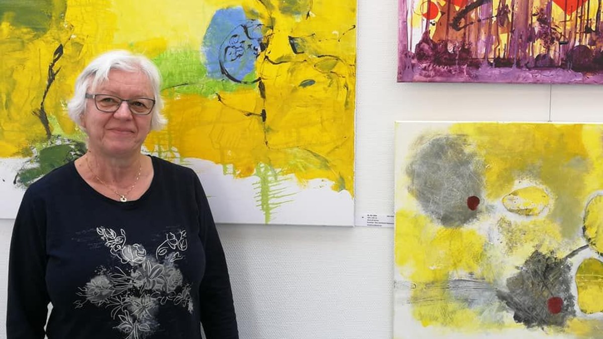 Kunstudstilling ved Mira Kulmbach Reljanovic