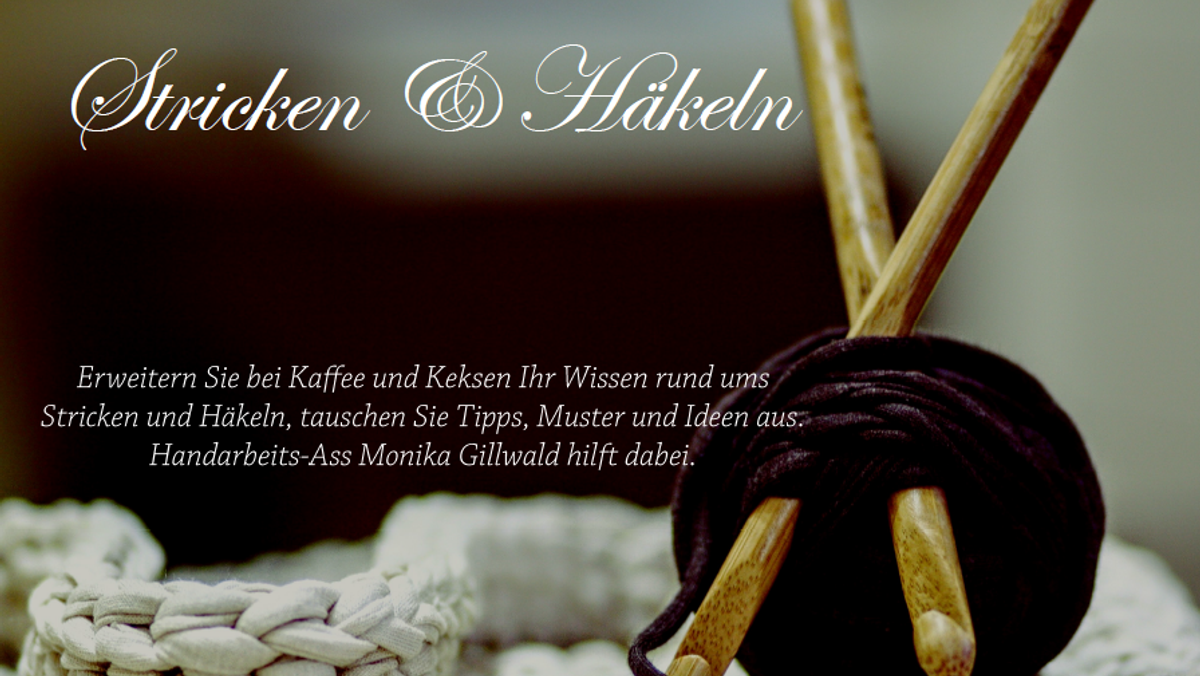 Stricken und Häkeln