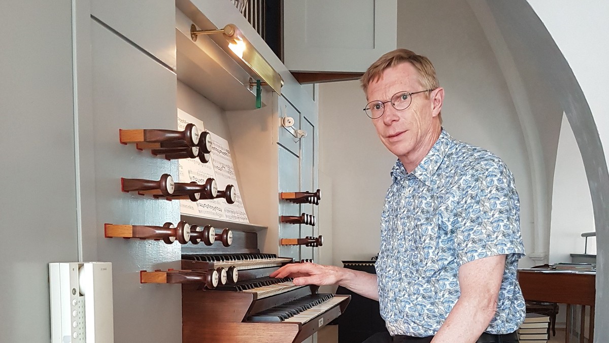 Orgeljubilæum i Vigersted kirke med Erik Kure