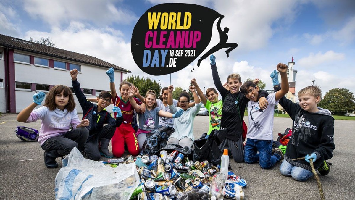 WORLD CLEAN UP DAY auch in Schmöckwitz - wir sind dabei!