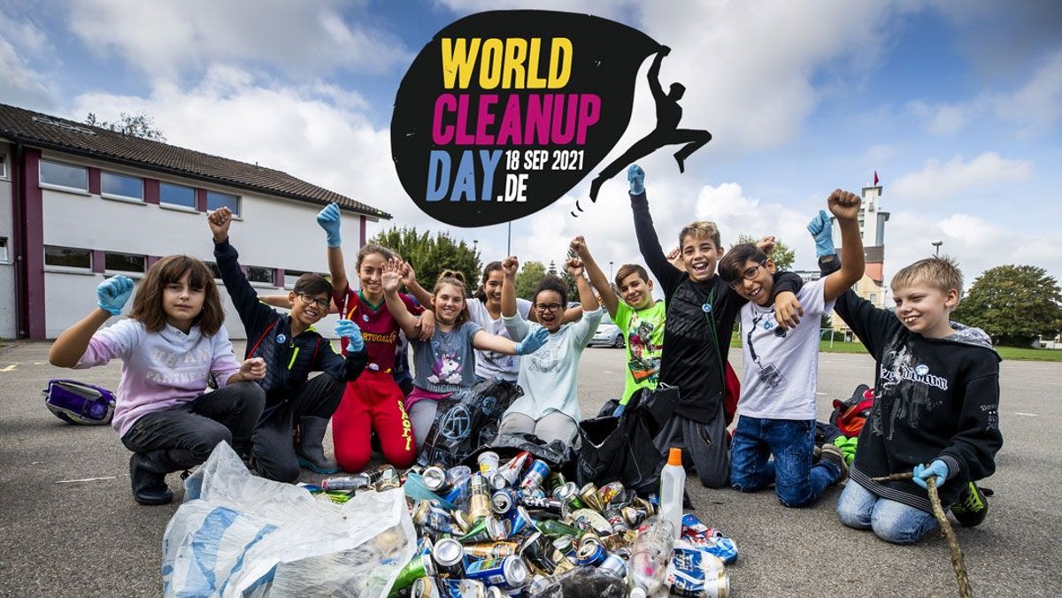 WORLD CLEAN UP DAY in Miersdorf - Wir beteiligen uns!