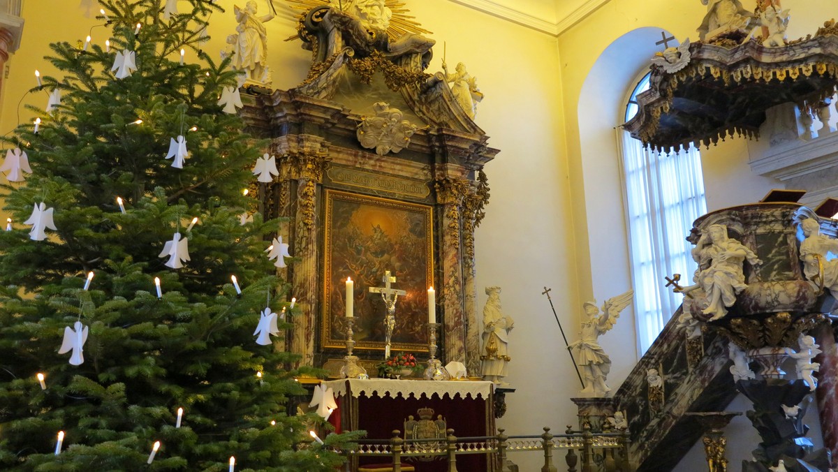 Gudstjeneste juleaften i Fredensborg Slotskirke