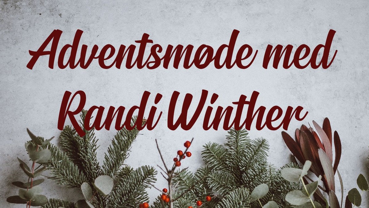 Adventsmøde med Randi Winther