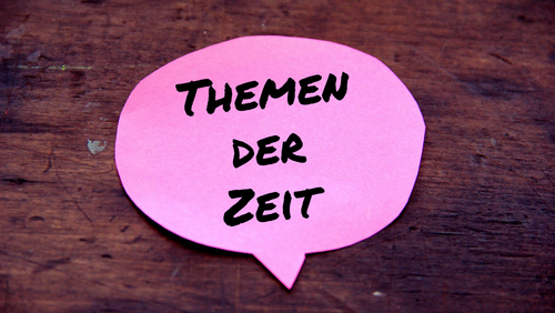 Themen der Zeit: Selbstbestimmtes Sterben