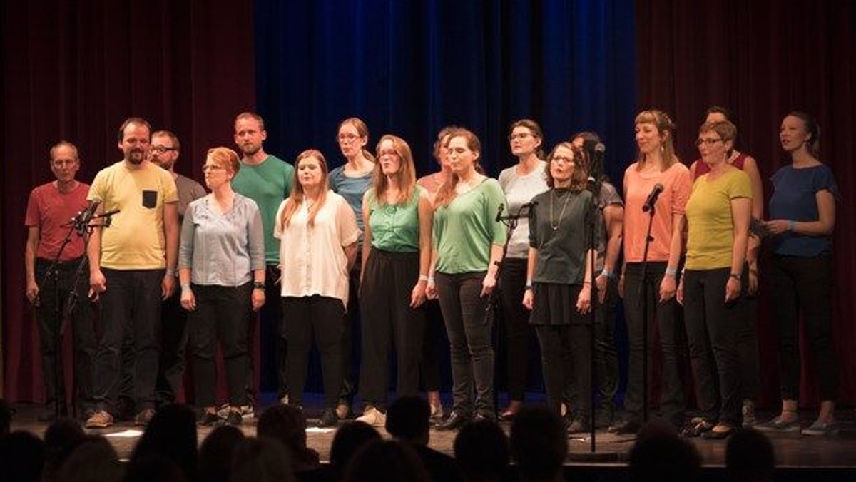 Konzert mit dem Pop- und Jazzchor "Gebrannte Mandeln"