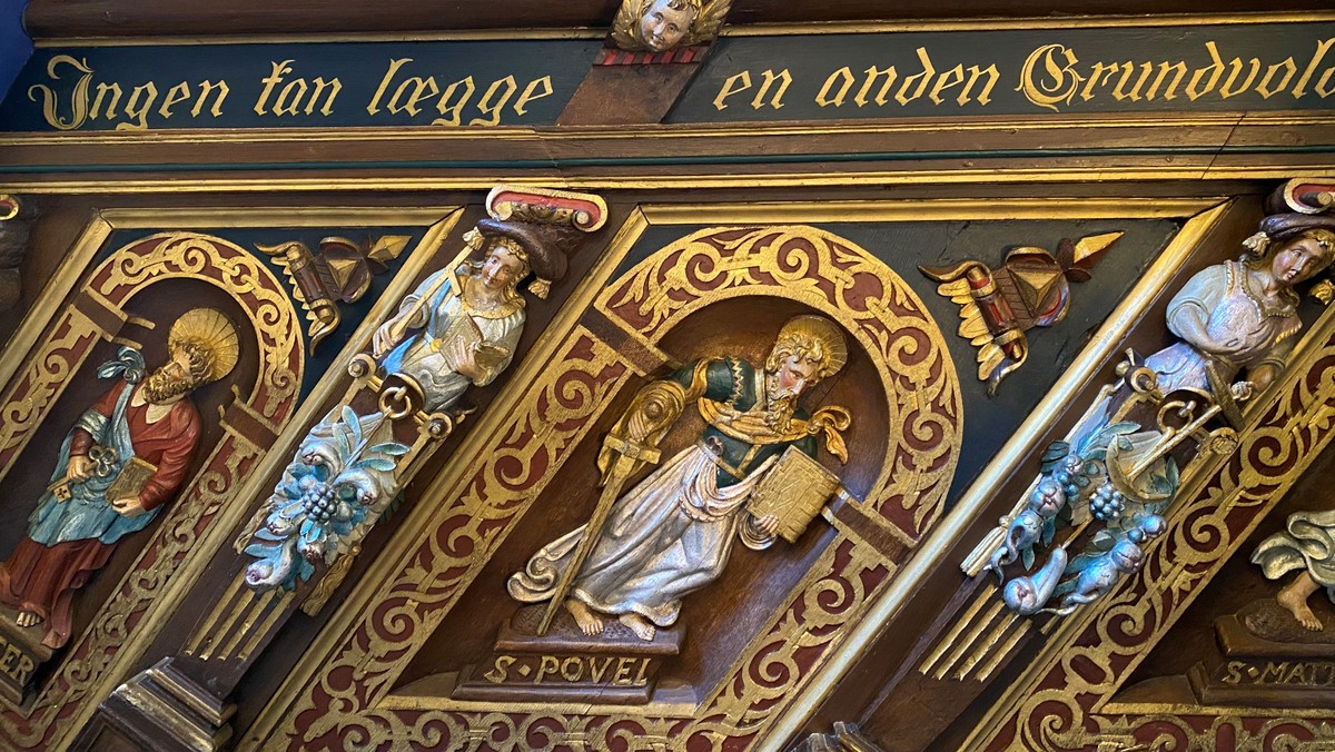Fyraftensgudstjeneste og introduktionsaften i Smørum Kirke for forældre og konfirmander i 7.A.