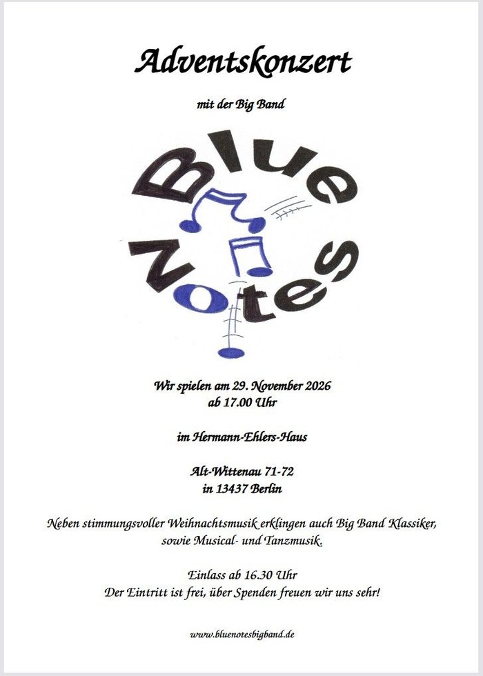 Plakat zum Konzert