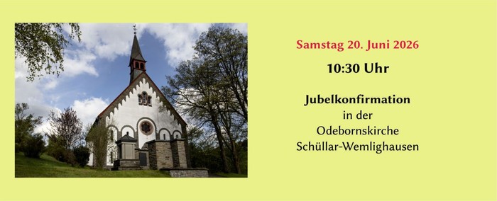 Bild Odebornskirche mit Verlinkung zur Anmeldung Bild Odebornskirche mit Verlinkung zur Anmeldung