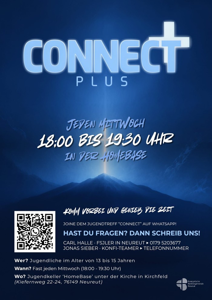 wöchentlicher Jugendtreff CONNECT in der Homebase in Kirchfeld