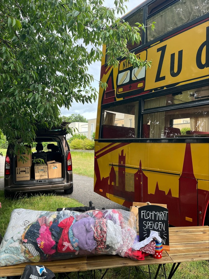 Flohmarkt beim Nimbus im Rahmen des SMP