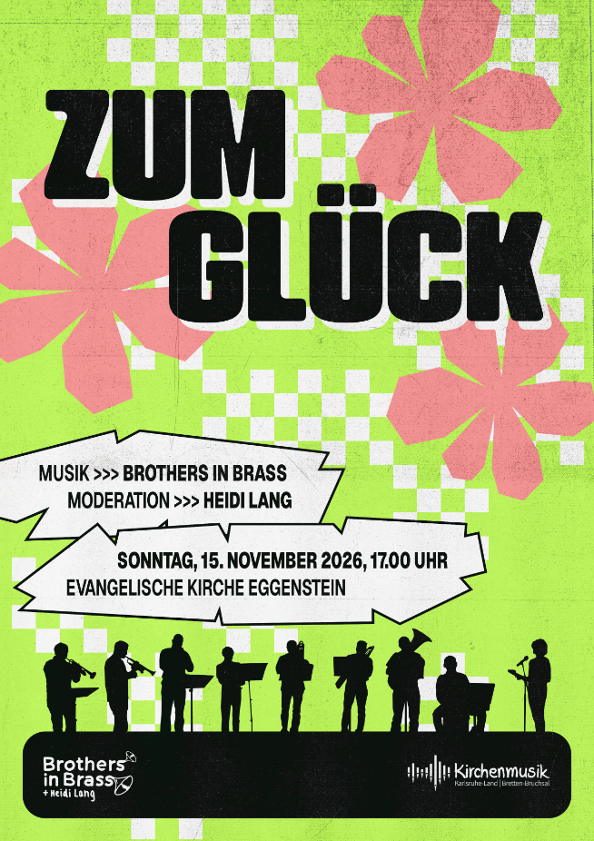 Konzert vom Brothers in Brass in Eggenstein am Sonntag, den 15. Novmeber 2026 um 17 Uhr