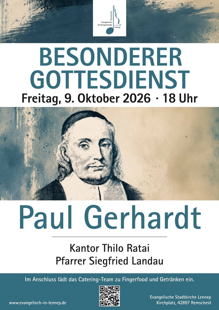 Portrait von Paul Gerhardt