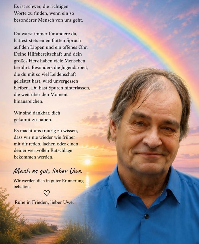 Nachruf Uwe Grund von Carmen Vogt