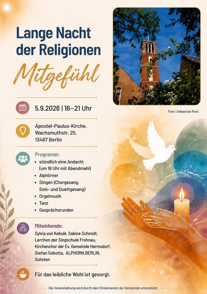 Programm der Langen Nacht der Religionen
