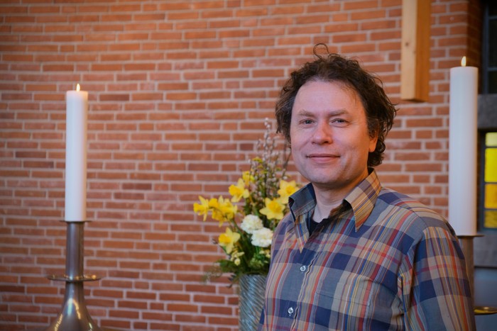Præst Andreas Thom I Østervangskirken Præst Andreas Thom I Østervangskirken